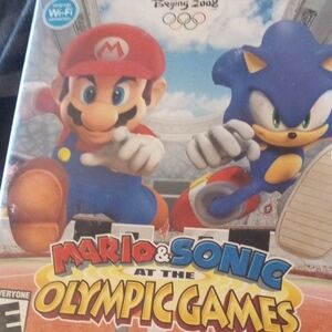 Nintendo Mario & Sonic Olympic Games - Red and Blue